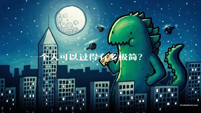 一个人可以过得有多极简？