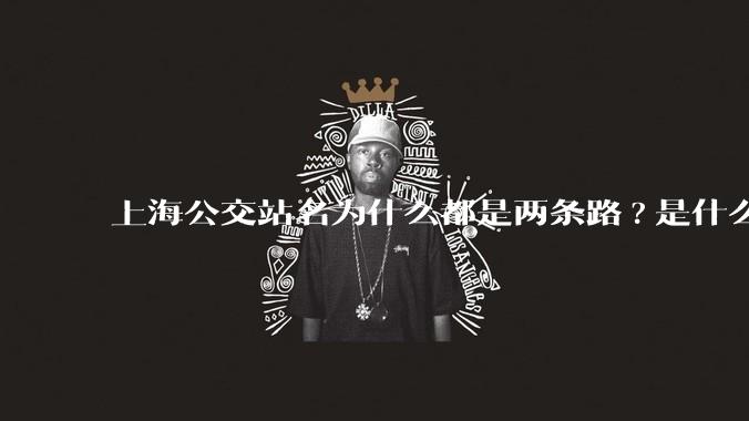 上海公交站名为什么都是两条路?是什么意思？