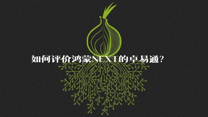 如何评价鸿蒙NEXT的卓易通？