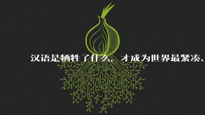 汉语是牺牲了什么，才成为世界最紧凑、最高效的语言？