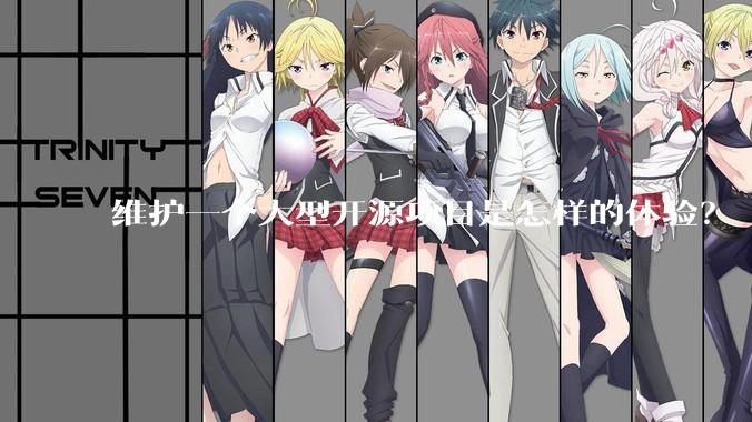 维护一个大型开源项目是怎样的体验？